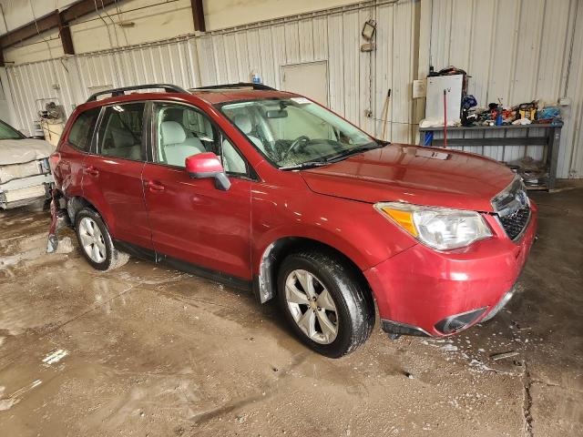  SUBARU FORESTER 2016 Красный