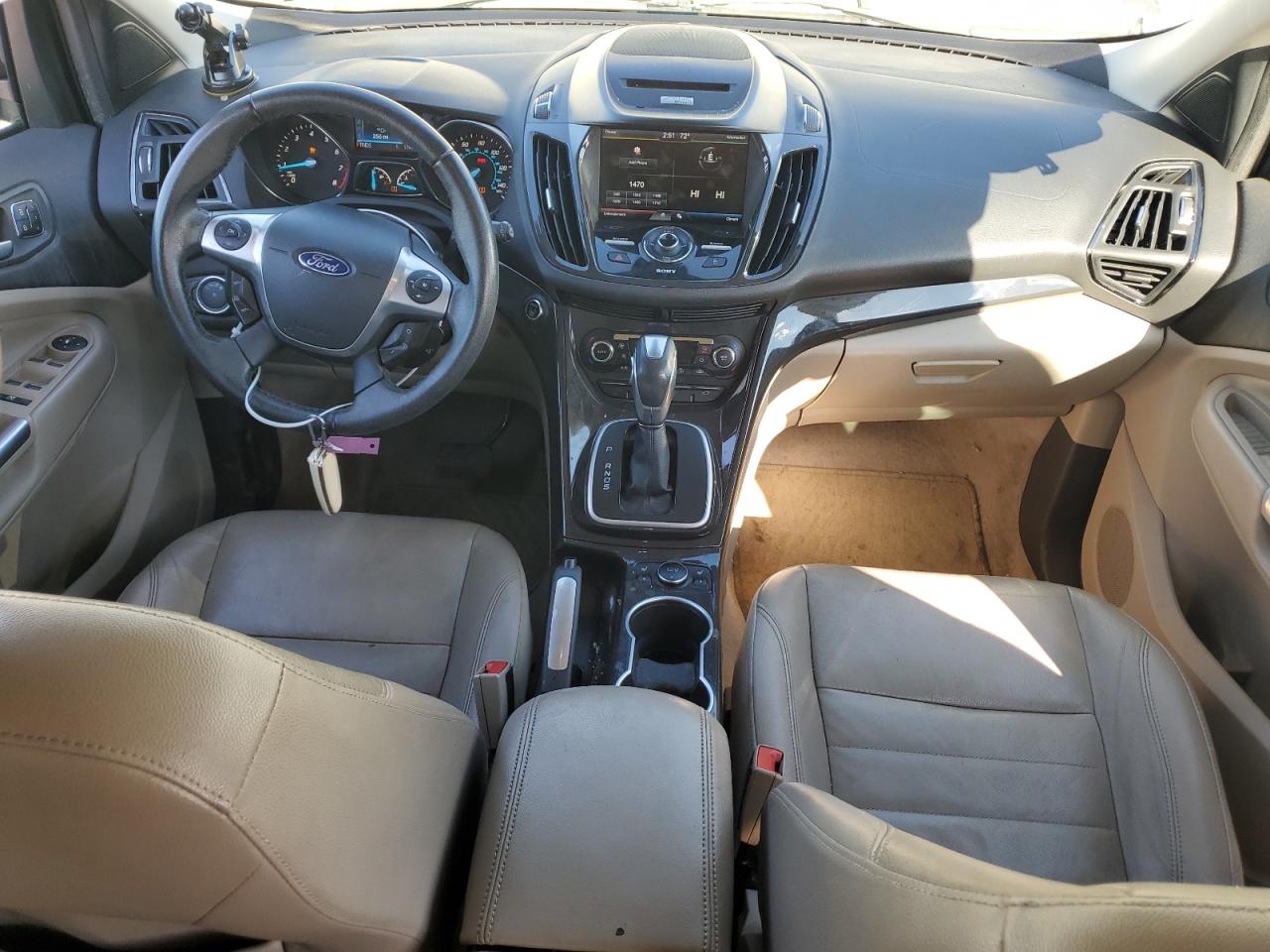 2014 Ford Escape Titanium VIN: 1FMCU9J93EUA43827 Lot: 85922445