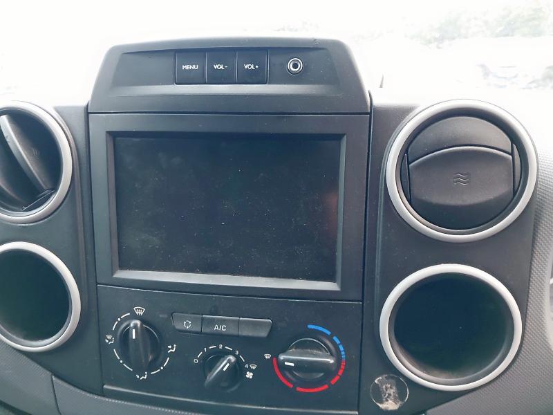 2018 PEUGEOT PARTNER 850 1.6 BLUEHDI 100 PROFESSIONAL VAN [NON SS]