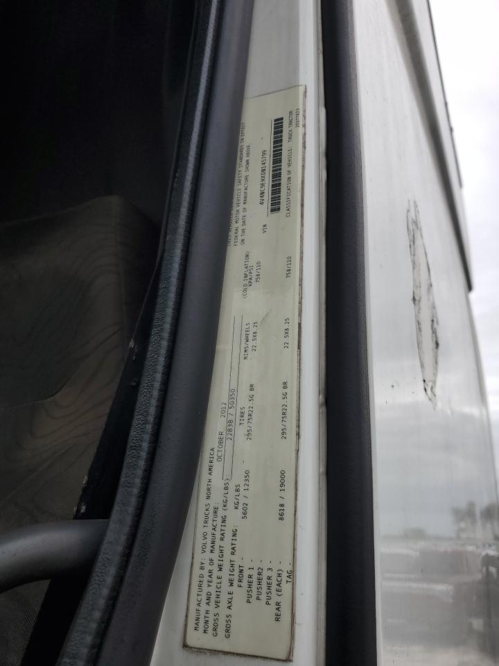 2013 Volvo Vnl Semi Truck VIN: 4V4NC9EHXDN145799 Lot: 85540445