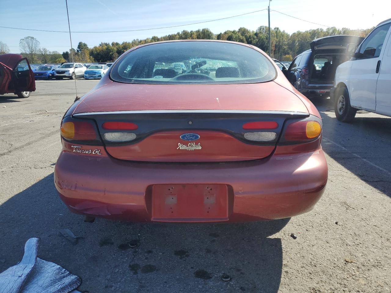 1997 Ford Taurus Gl VIN: 1FALP52U2VG315697 Lot: 90033175