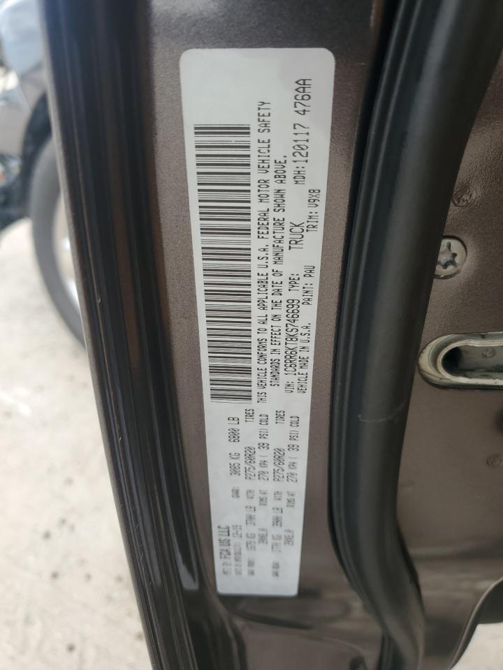 2019 Ram 1500 Classic Tradesman VIN: 1C6RR6KT8KS746699 Lot: 85265245