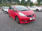 2013 HONDA JAZZ 1.4 I-VTEC SI 5DR for sale at Copart BELFAST
