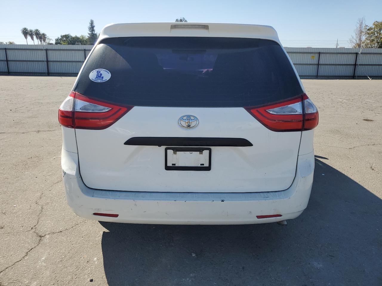 2016 Toyota Sienna VIN: 5TDZK3DCXGS714572 Lot: 85376175