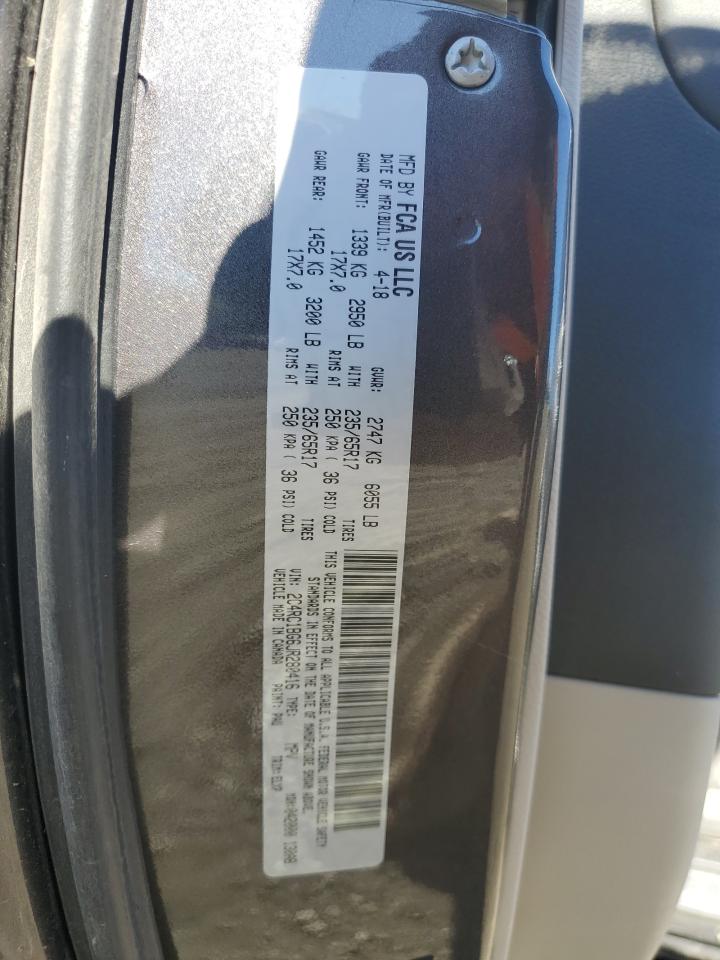 2018 Chrysler Pacifica Touring L VIN: 2C4RC1BG6JR280416 Lot: 85077245