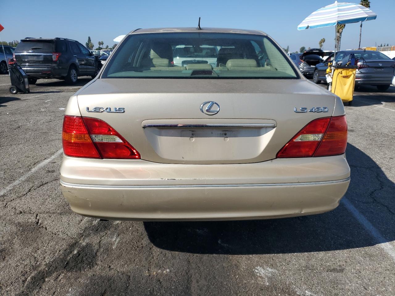 2001 Lexus Ls 430 VIN: JTHBN30F010024816 Lot: 87123755