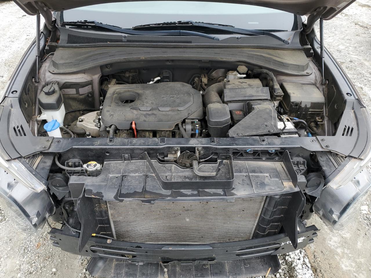 2019 Hyundai Santa Fe Se VIN: 5NMS23AD2KH104739 Lot: 89683155