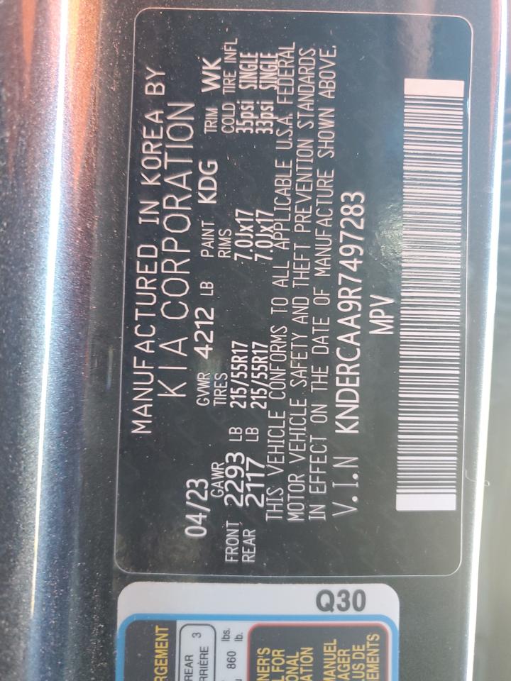 2024 Kia Seltos Ex VIN: KNDERCAA9R7497283 Lot: 85324825