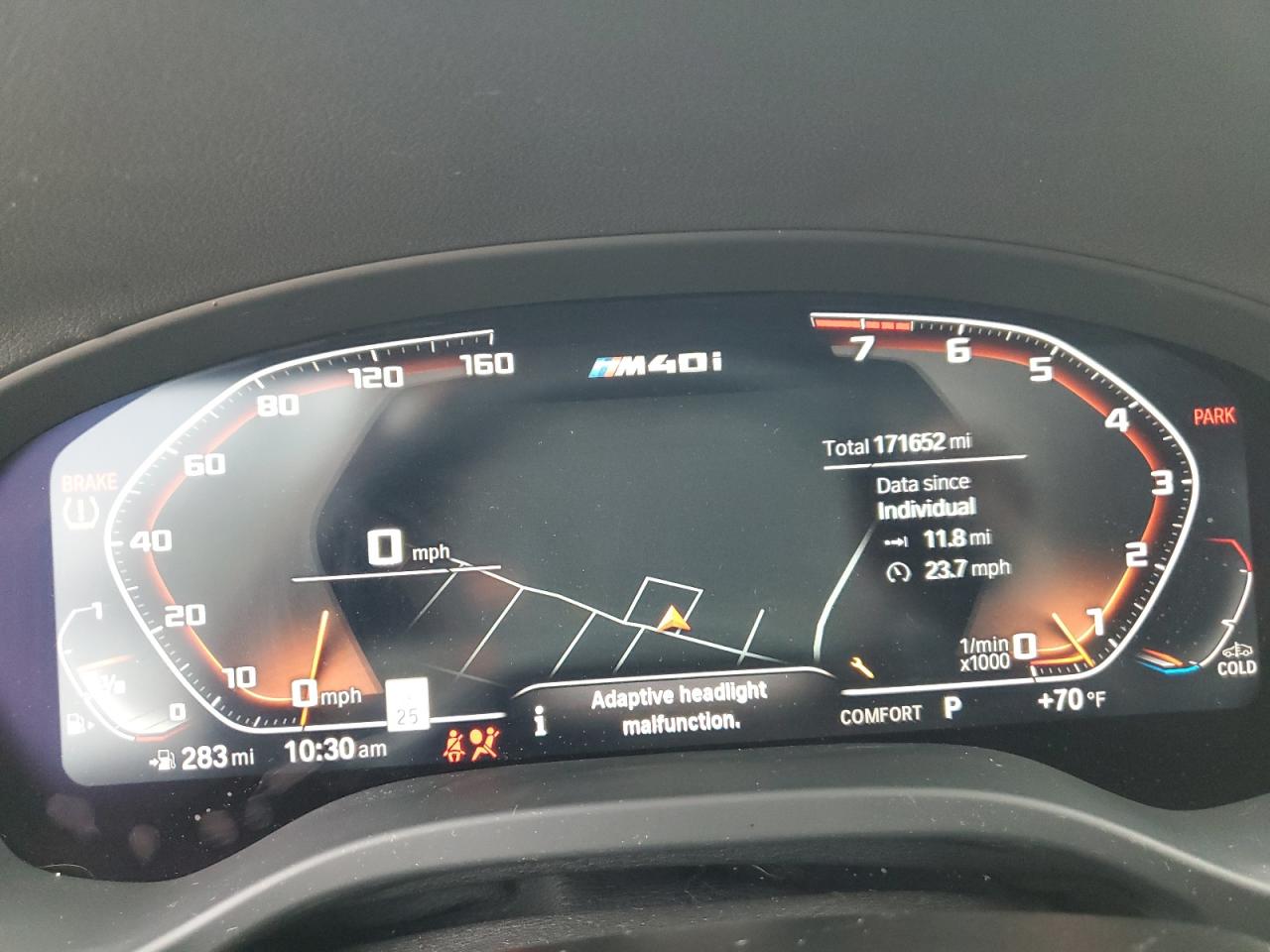 2021 BMW X3 xDrivem40I VIN: 5UXTY9C01M9E42312 Lot: 85123215