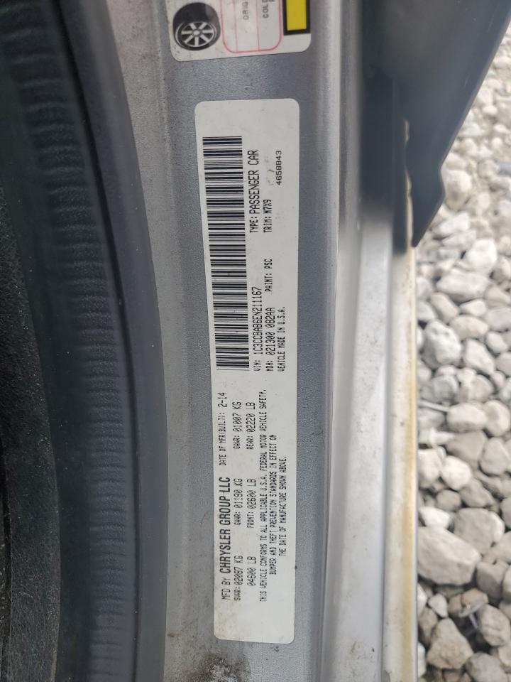 2014 Chrysler 200 Lx VIN: 1C3CCBAB6EN211167 Lot: 81994125