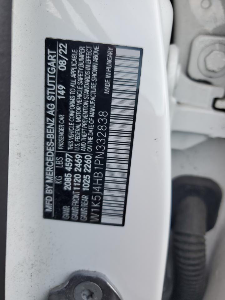 2023 Mercedes-Benz Cla 250 4Matic VIN: W1K5J4HB1PN332838 Lot: 84537975