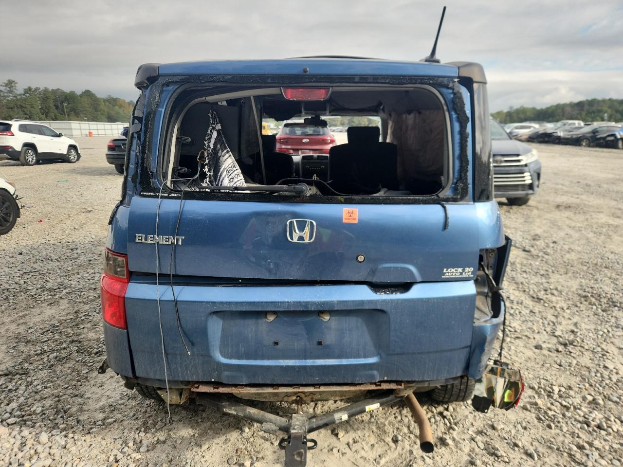 2008 Honda Element Ex VIN: 5J6YH28798L015819 Lot: 85754485