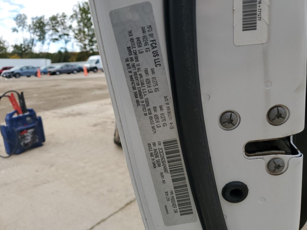 2016 Dodge Challenger Sxt VIN: 2C3CDZAG3GH240087 Lot: 86644525