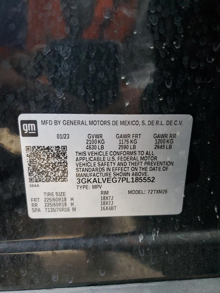2023 GMC Terrain Slt VIN: 3GKALVEG7PL185552 Lot: 82524955