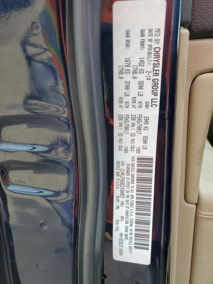 2014 Jeep Grand Cherokee Laredo VIN: 1C4RJFAG6EC430057 Lot: 85726265