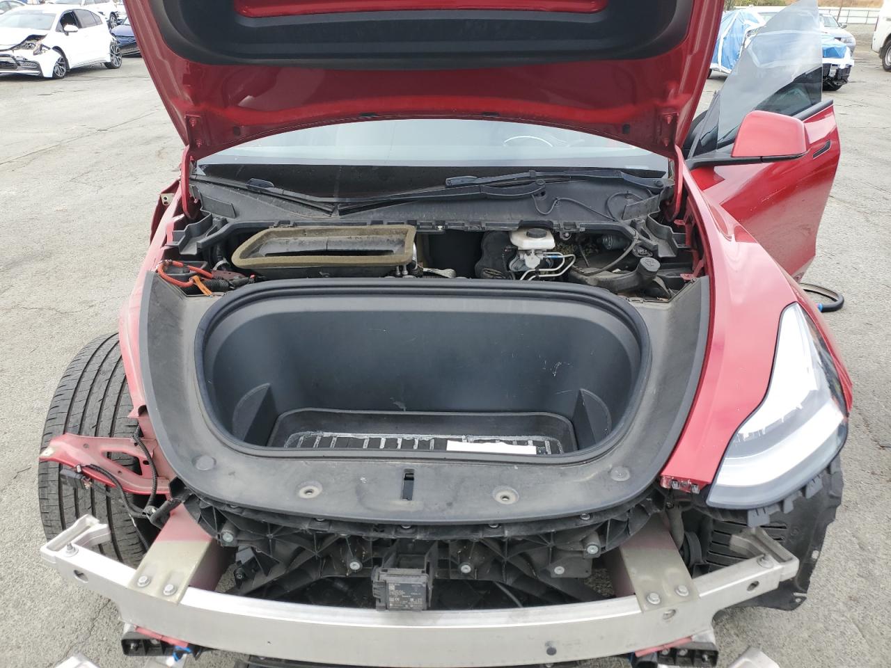 2021 Tesla Model Y VIN: 5YJYGDEE8MF139889 Lot: 84915495