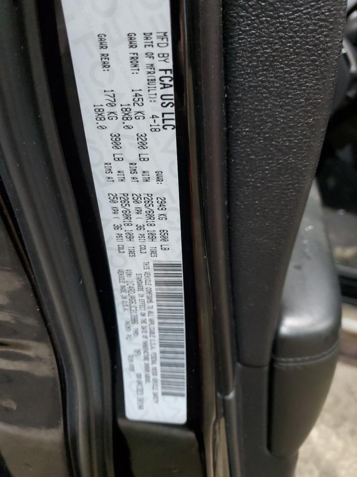 2018 Dodge Durango Sxt VIN: 1C4RDJAG6JC313986 Lot: 90788685