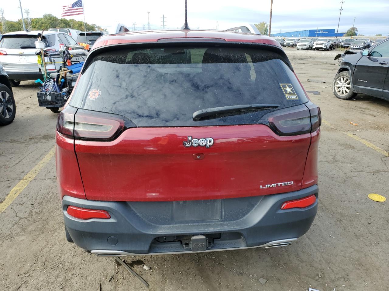 2015 Jeep Cherokee Limited VIN: 1C4PJLDS9FW517067 Lot: 86322755