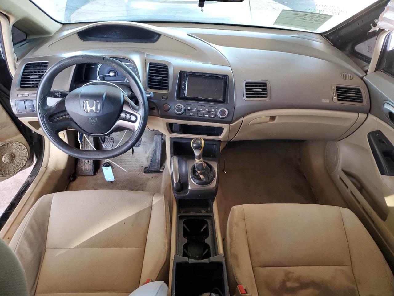 2006 Honda Civic Lx VIN: 1HGFA155X6L121256 Lot: 81948765