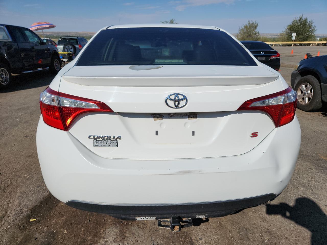 2016 Toyota Corolla L VIN: 5YFBURHE8GP483190 Lot: 86148935