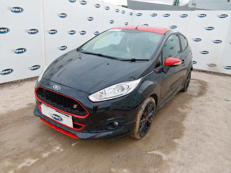 2016 FORD FIESTA 1.0 ECOBOOST 140 ZETEC S BLACK 3DR for sale at Copart BRISTOL
