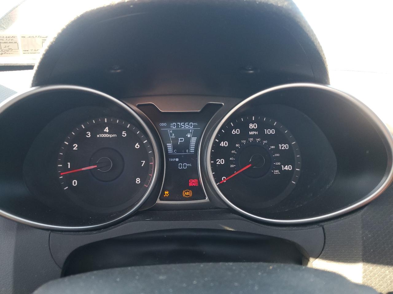 2012 Hyundai Veloster VIN: KMHTC6AD5CU032895 Lot: 85522145