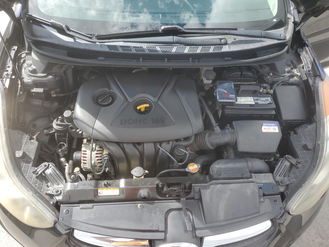 2012 Hyundai Elantra Gls VIN: 5NPDH4AE9CH110080 Lot: 87082995