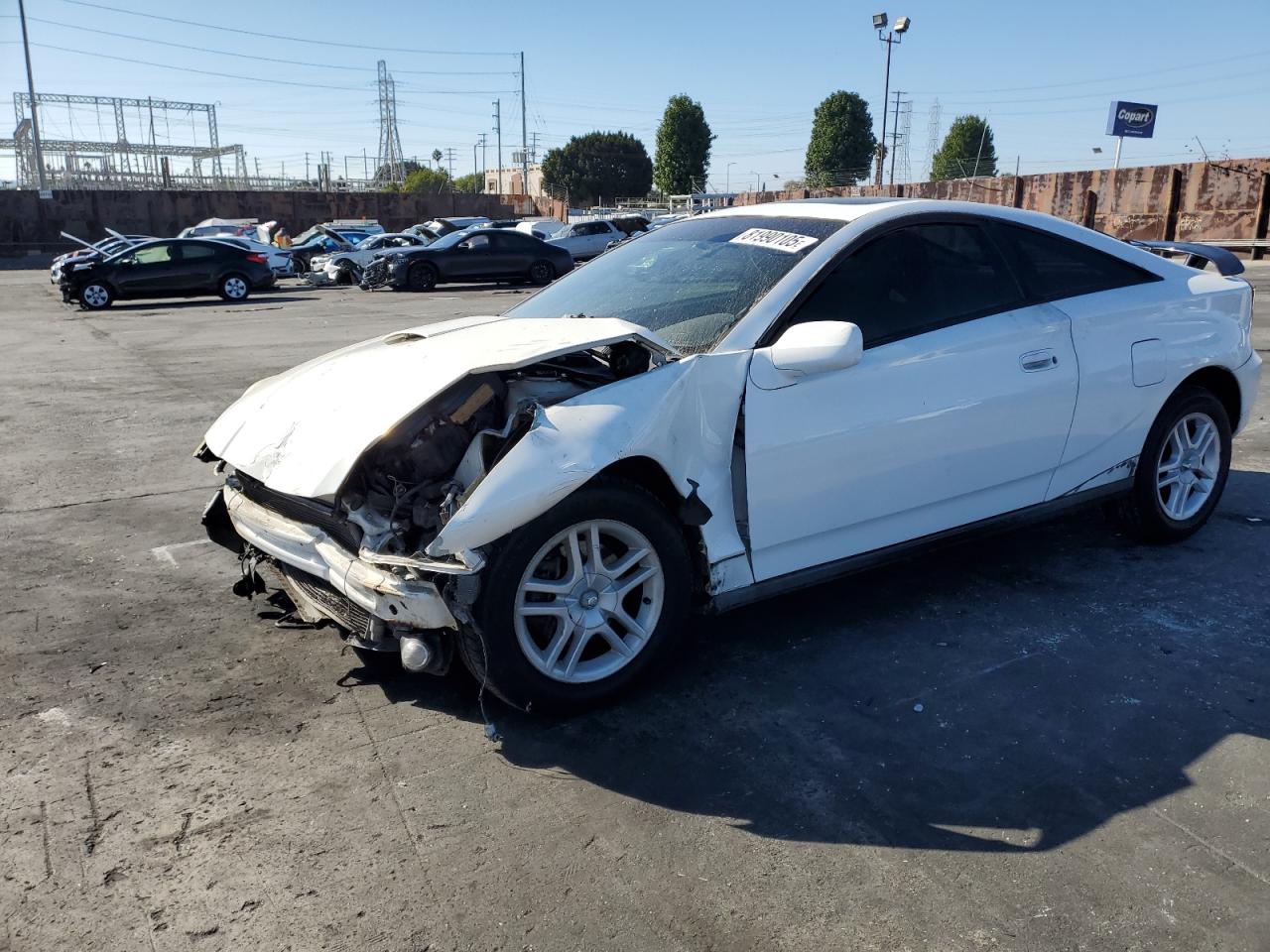 TOYOTA CELICA 2002. Lot# 81990105. VIN JTDDR32T120134292. Photo 1