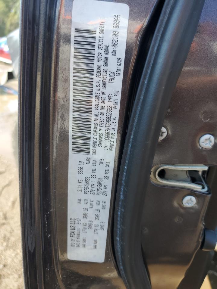 2017 Ram 1500 Laramie VIN: 1C6RR7NT6HS832622 Lot: 82279095