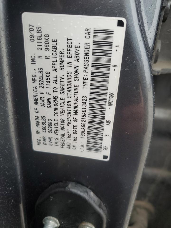 2008 Acura Tl VIN: 19UUA66218A013423 Lot: 89559155