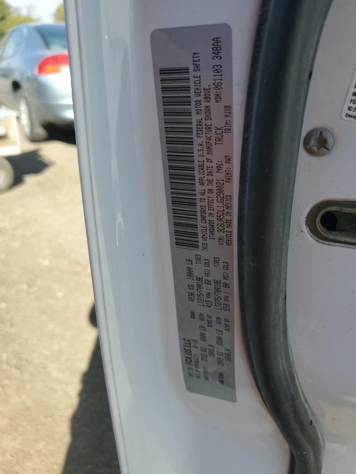 2018 Ram 2500 Slt VIN: 3C6UR5DL1JG290021 Lot: 86891205