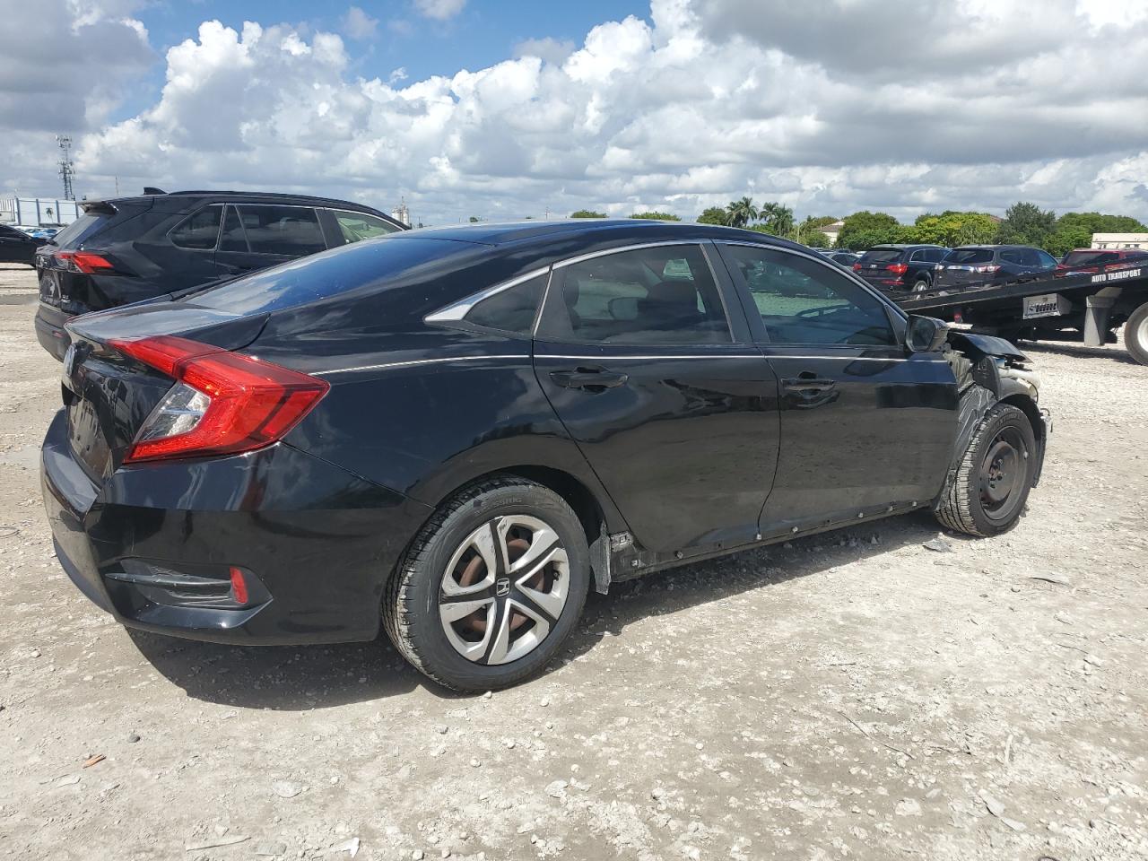 2018 Honda Civic Lx VIN: 19XFC2F50JE039003 Lot: 85145135