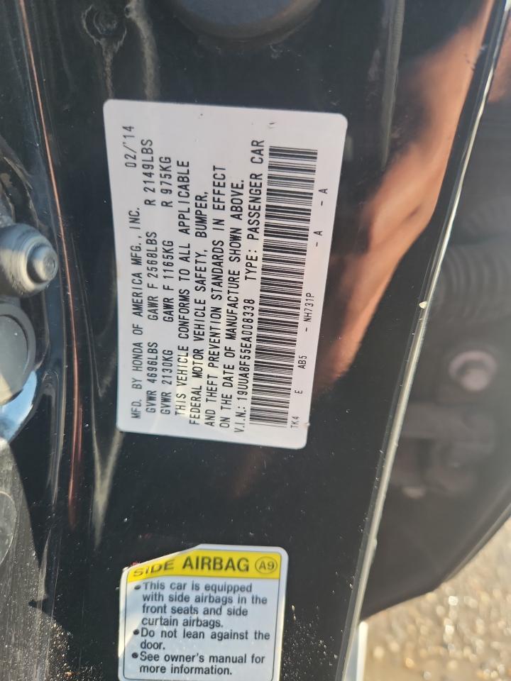 2014 Acura Tl Tech VIN: 19UUA8F55EA008338 Lot: 86141705