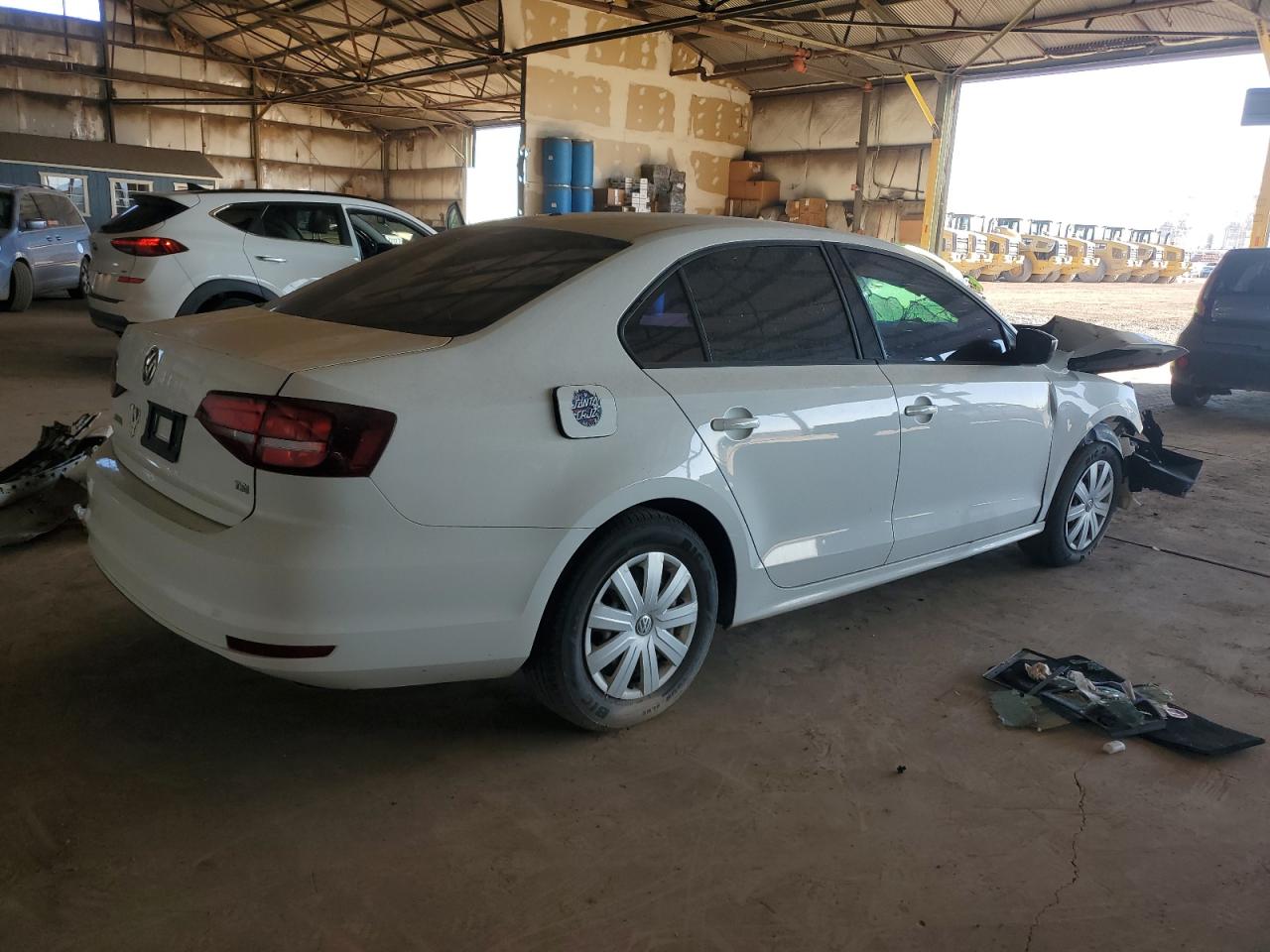 2016 Volkswagen Jetta S white sedan gas 3VW267AJXGM313620 photo #4