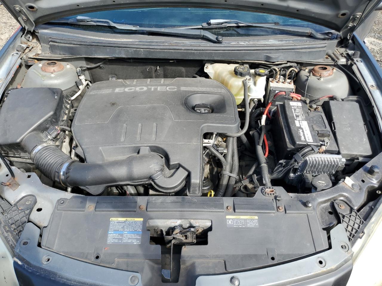 1G2ZG57B284209448 PONTIAC G6 2008 GRAY Photo 11