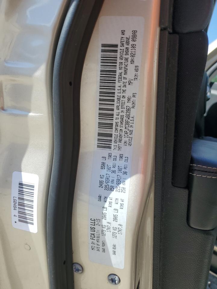 2015 Jeep Cherokee Latitude VIN: 1C4PJMCB8FW663967 Lot: 84020605