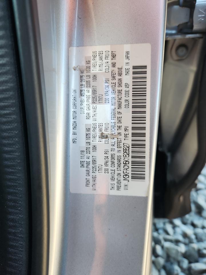 2019 Mazda Cx-5 Touring VIN: JM3KFACM5K1526527 Lot: 86718685