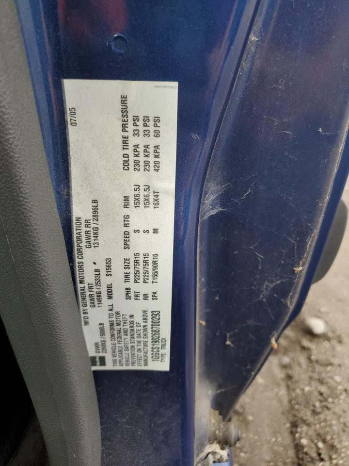 2006 Isuzu I-280 VIN: 1GGCS198268700293 Lot: 85363775