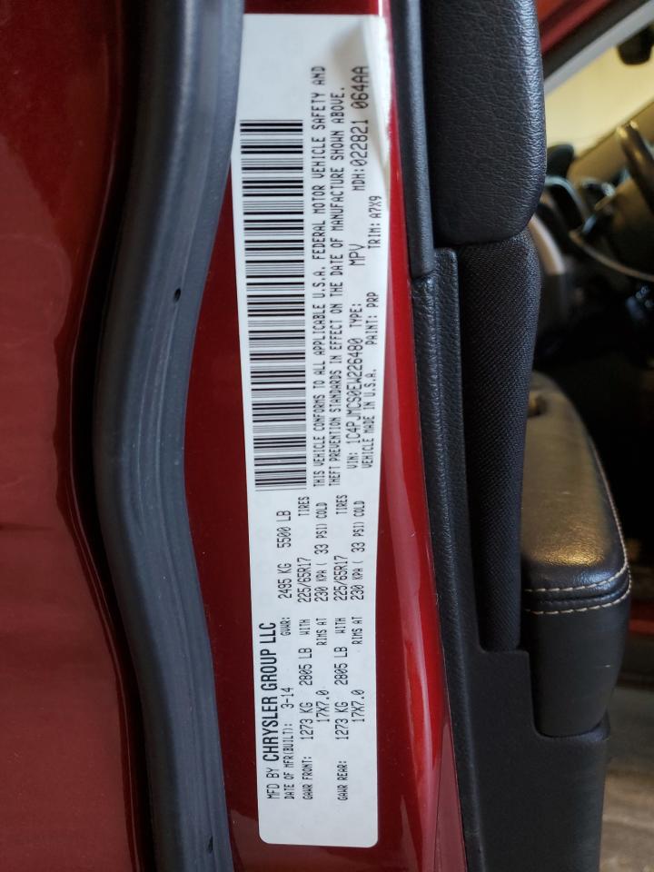 2014 Jeep Cherokee Latitude VIN: 1C4PJMCS0EW226480 Lot: 85645015