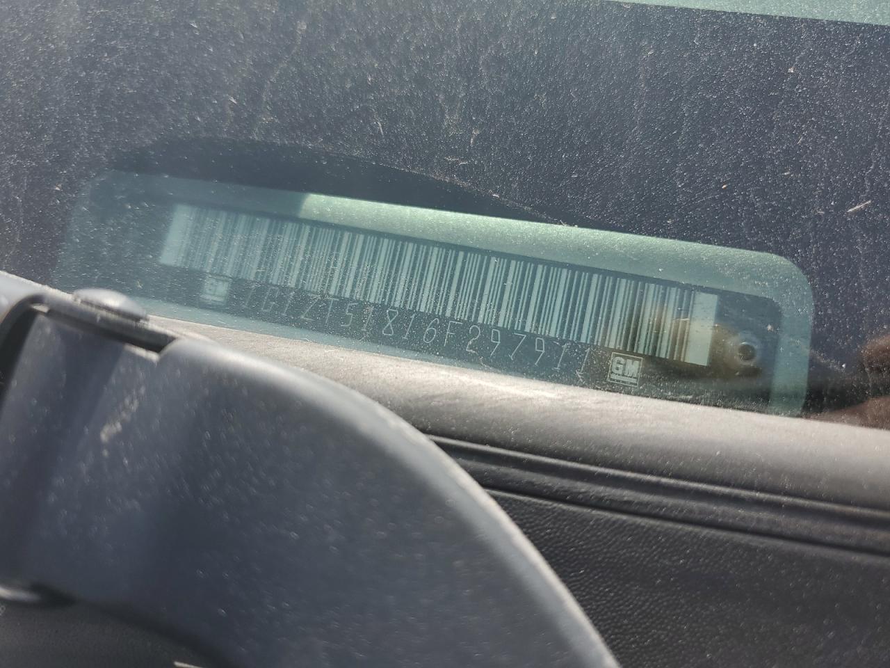 2006 Chevrolet Malibu Lt VIN: 1G1ZT51816F297911 Lot: 85100585