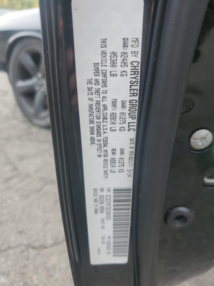 2014 Dodge Challenger R/T VIN: 2C3CDYBT3EH302333 Lot: 86134745