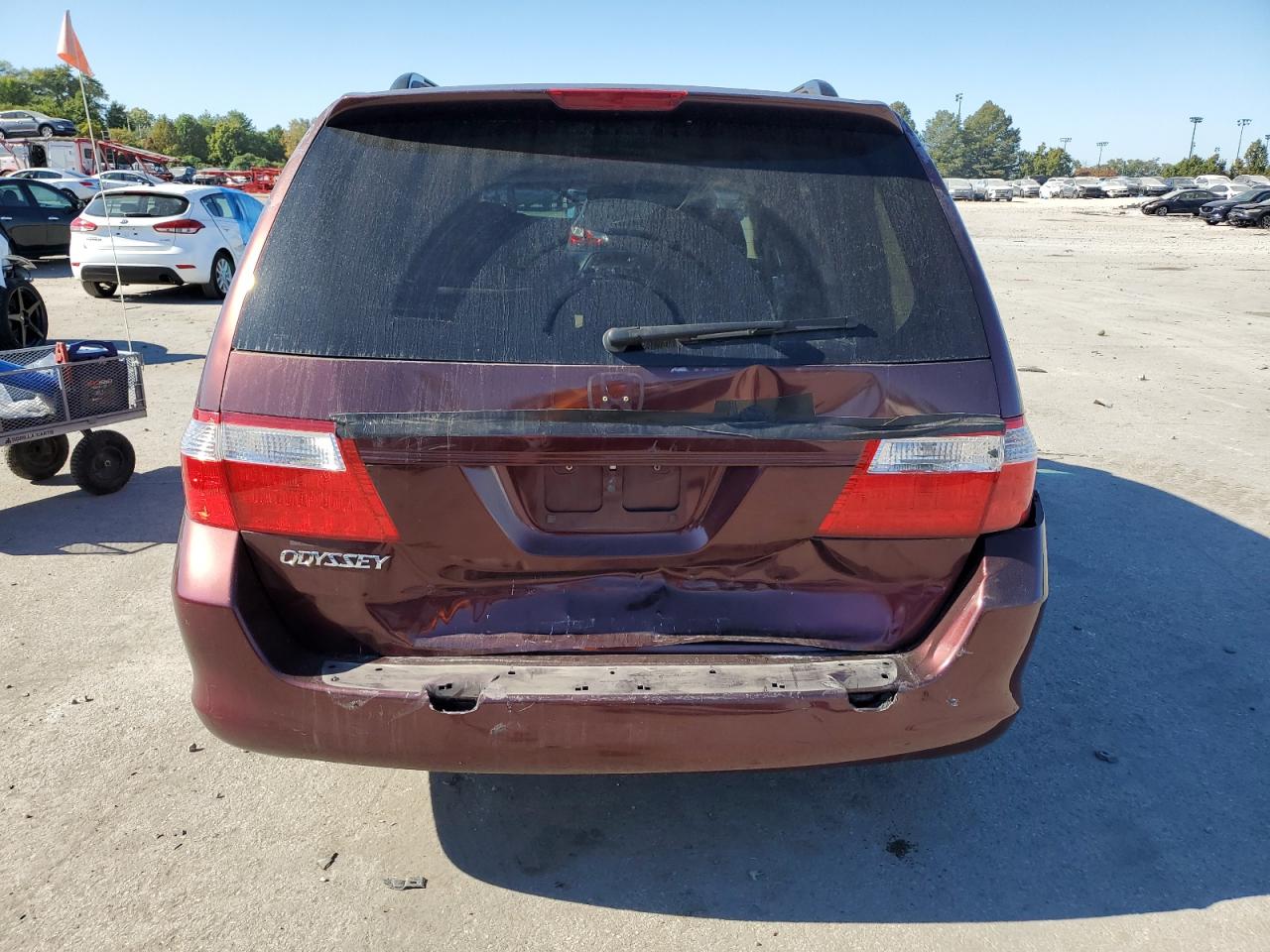 2007 Honda Odyssey Exl VIN: 5FNRL38727B090653 Lot: 85742435