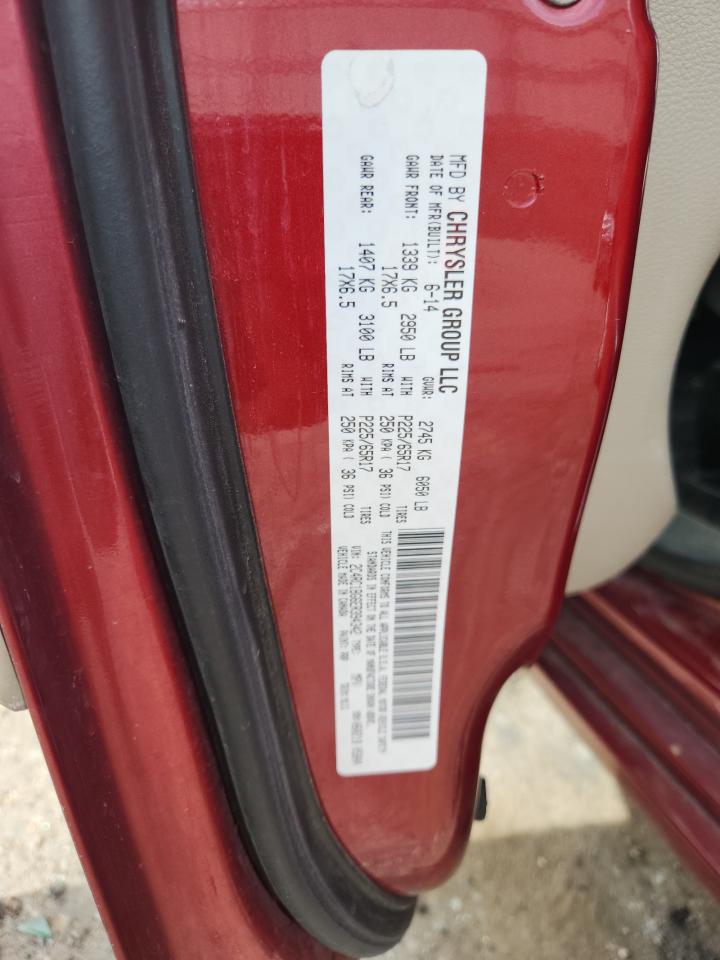 2014 Chrysler Town & Country Touring VIN: 2C4RC1BG6ER394342 Lot: 90593215