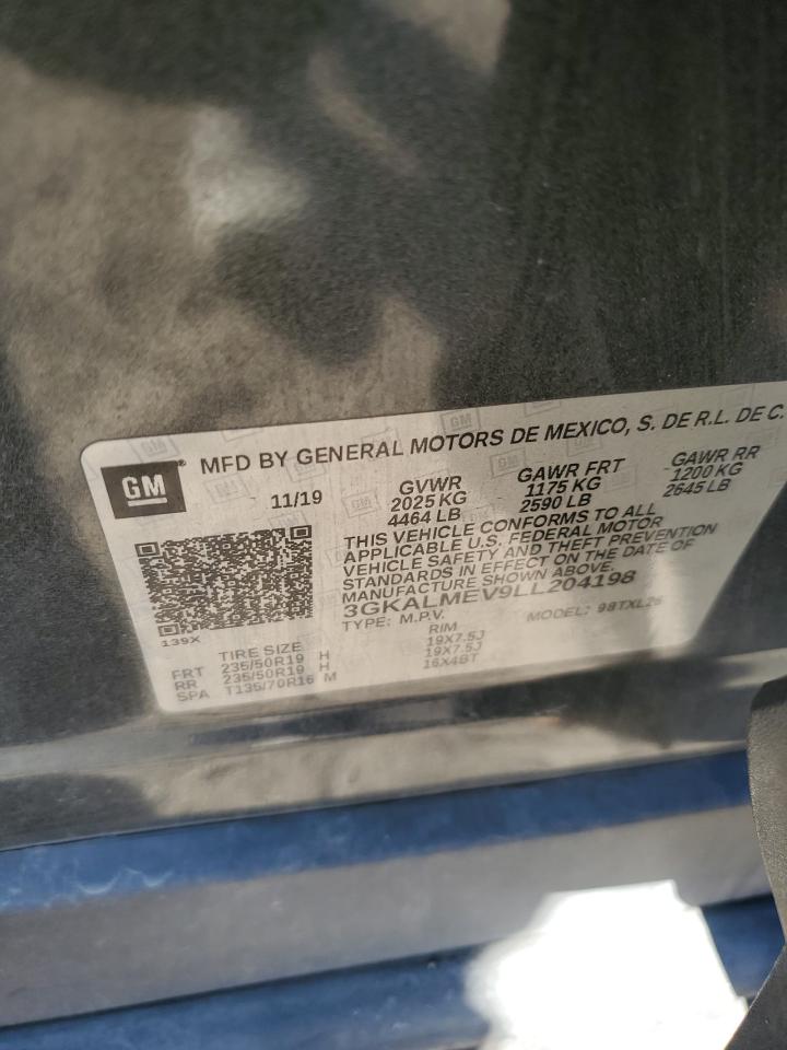 2020 GMC Terrain Sle VIN: 3GKALMEV9LL204198 Lot: 87471345