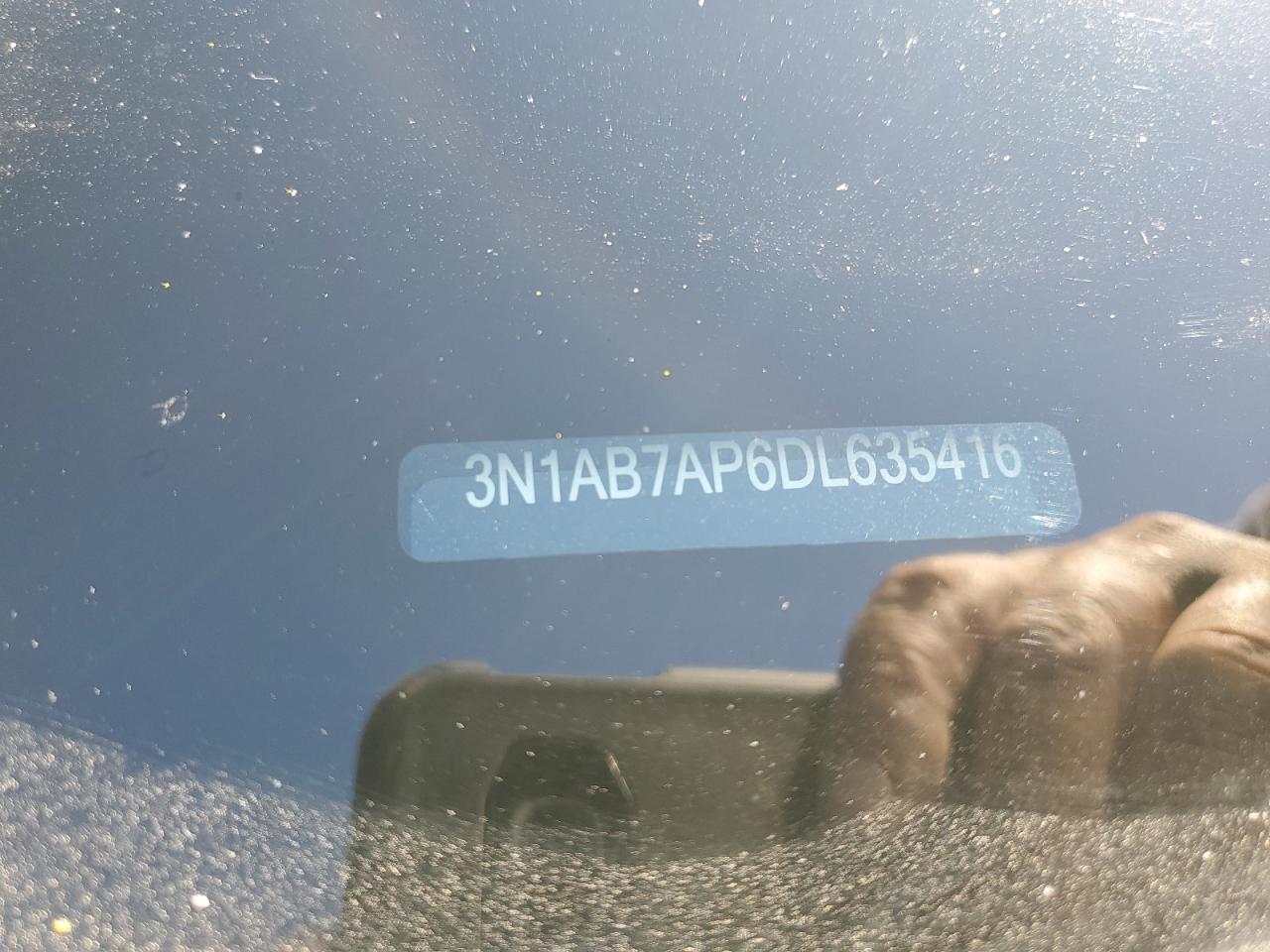 2013 Nissan Sentra S VIN: 3N1AB7AP6DL635416 Lot: 85483115