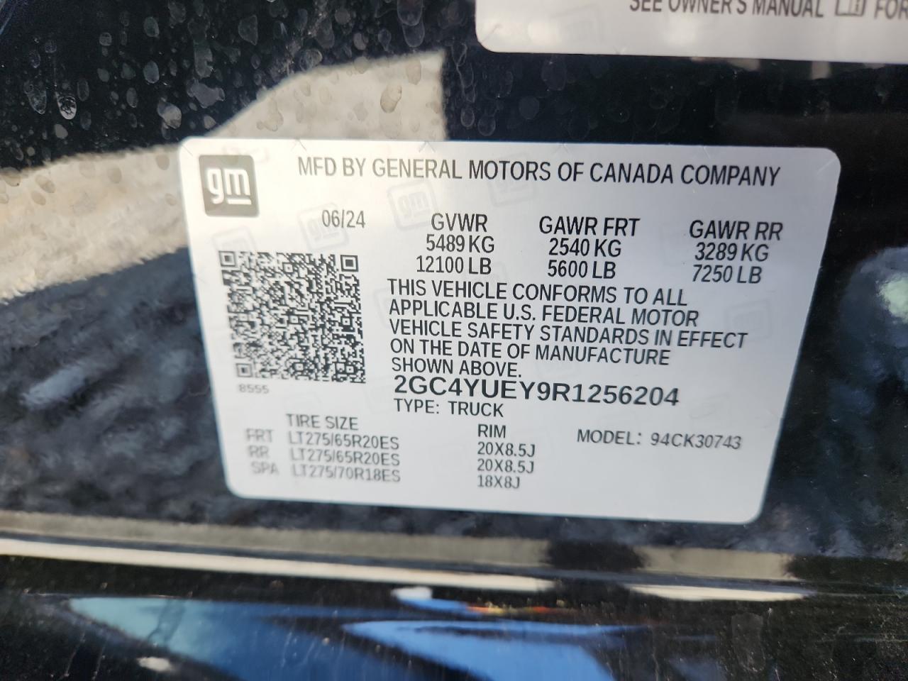 2024 Chevrolet Silverado K3500 Ltz VIN: 2GC4YUEY9R1256204 Lot: 84808575