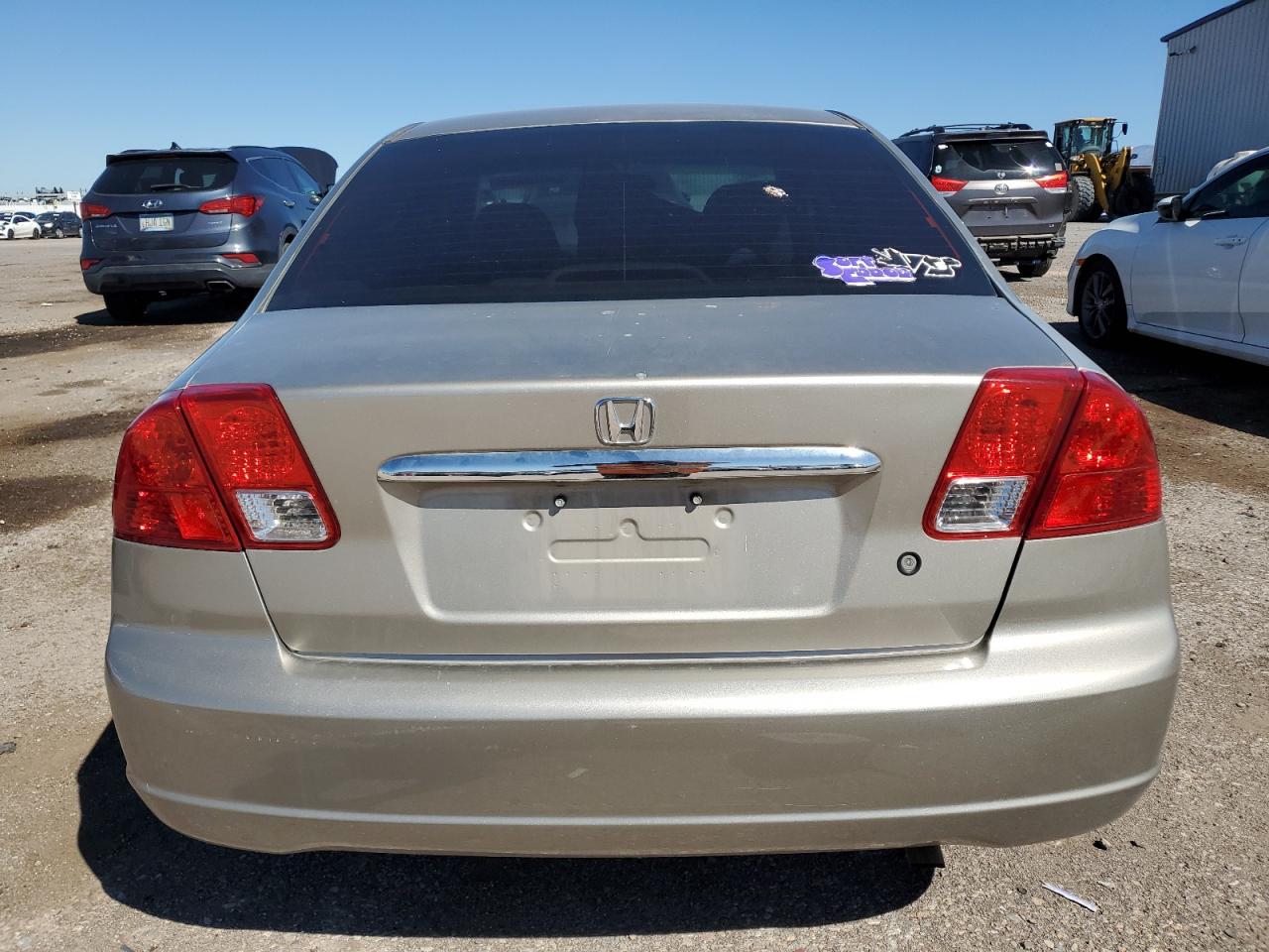 2003 Honda Civic Ex VIN: 2HGES26713H593207 Lot: 84070045