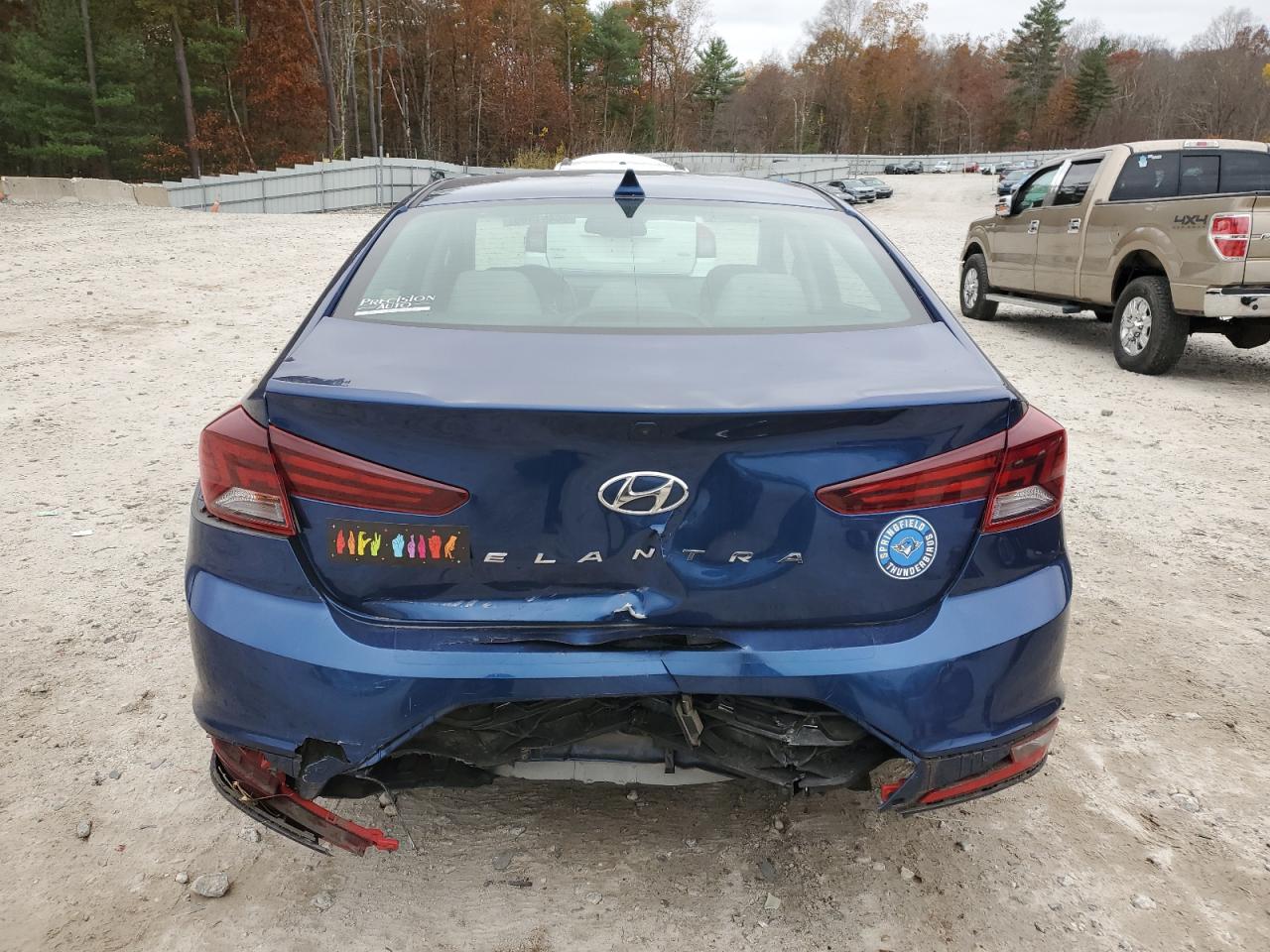 2019 Hyundai Elantra Sel VIN: 5NPD84LF5KH433241 Lot: 90451395