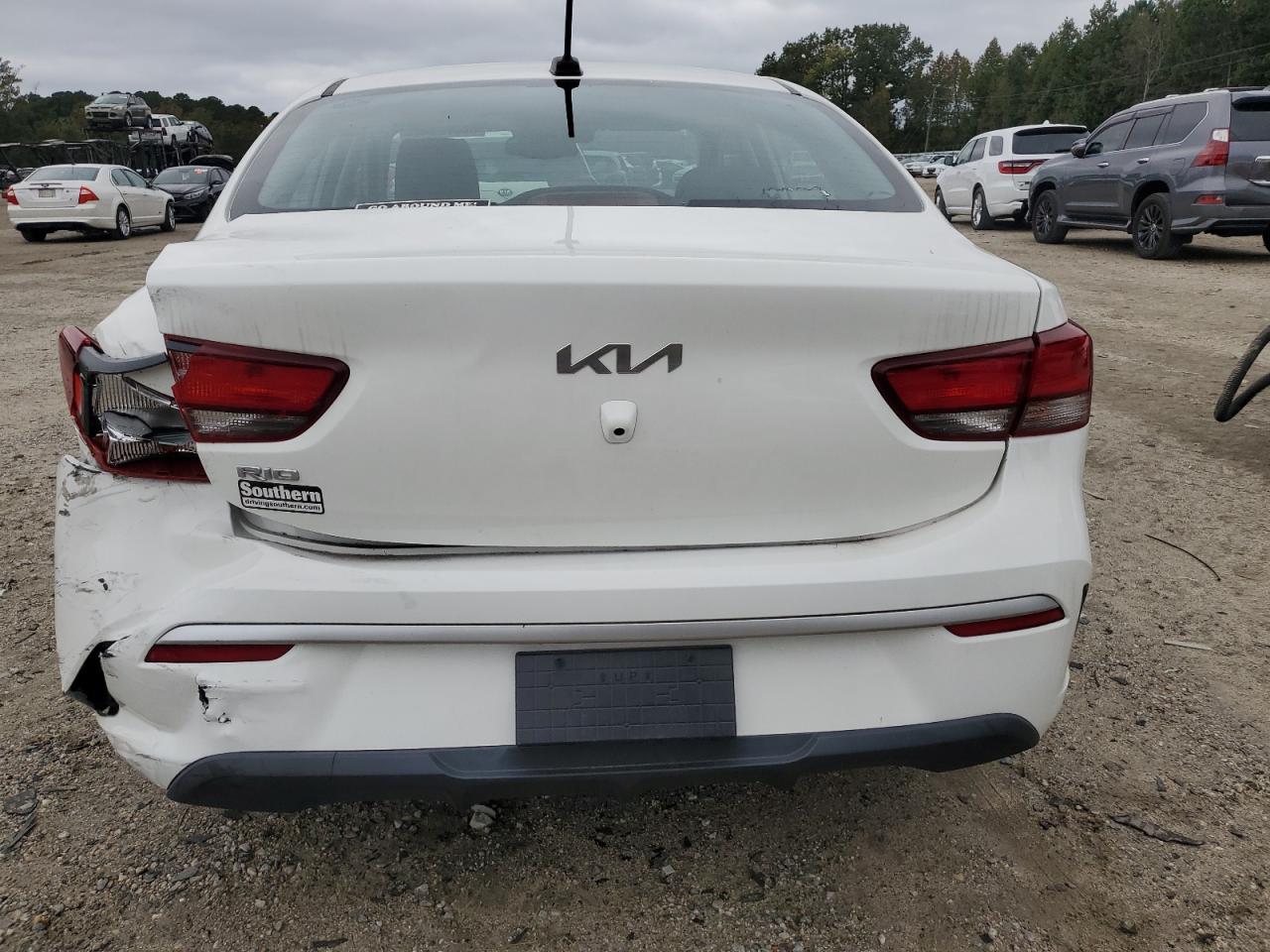 2022 Kia Rio Lx VIN: 3KPA24AD1NE458023 Lot: 85872245