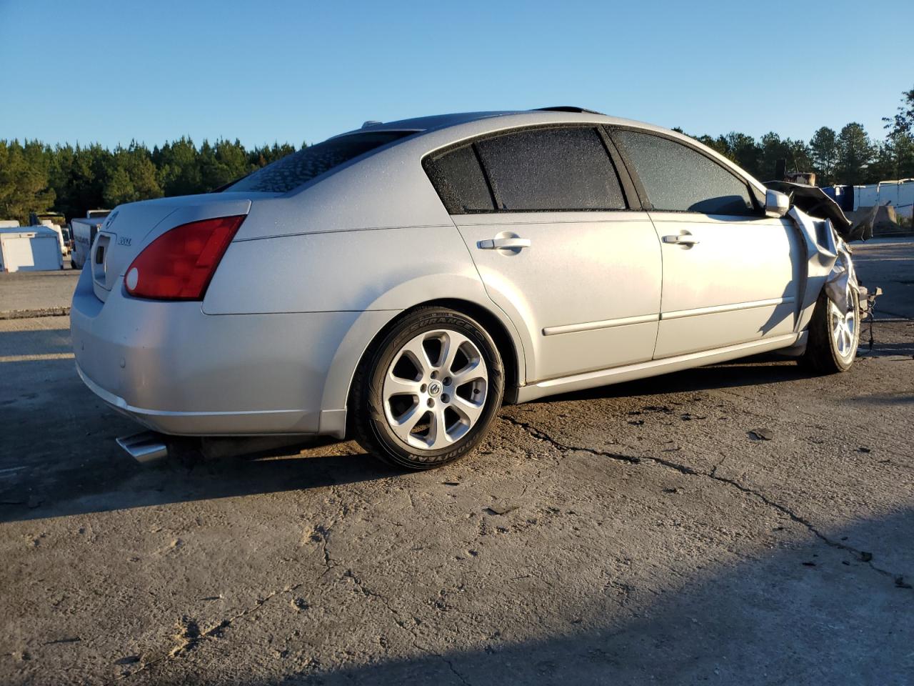 2008 Nissan Maxima Se silver null gas 1N4BA41E98C823081 photo #4